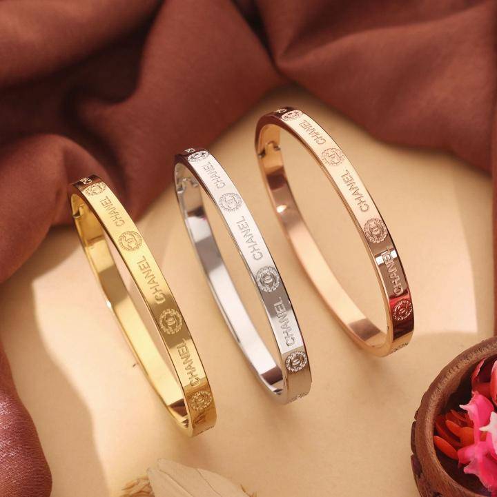 3pcs set stainless steel women bracelet 406 Cheap artificial jewellery in Hyderabad